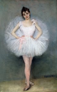 Portret van een Jonge Ballerina